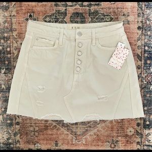 Free People denim skirt NTW